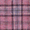 Tartan Plaid Check WOOL TWEED Fabric Lavender Lilac 1.6 Yard - buklefabrics