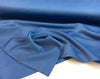 Blue CASHMERE Wool Fabric Heavy Winter Overcoat Material - buklefabrics