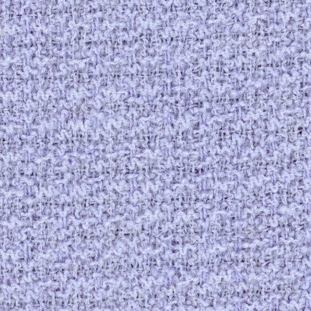 BOUCLE Wool fabric textured Lavender Tweed for jacket dress 1.6yd - buklefabrics