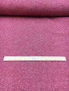 Boucle Tweed WOOL Fabric Dusty Rose Pink Jacket Sewing Material 31" - buklefabrics