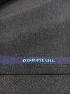 100% fine WOOL grey suit fabric by DORMEUIL - buklefabrics