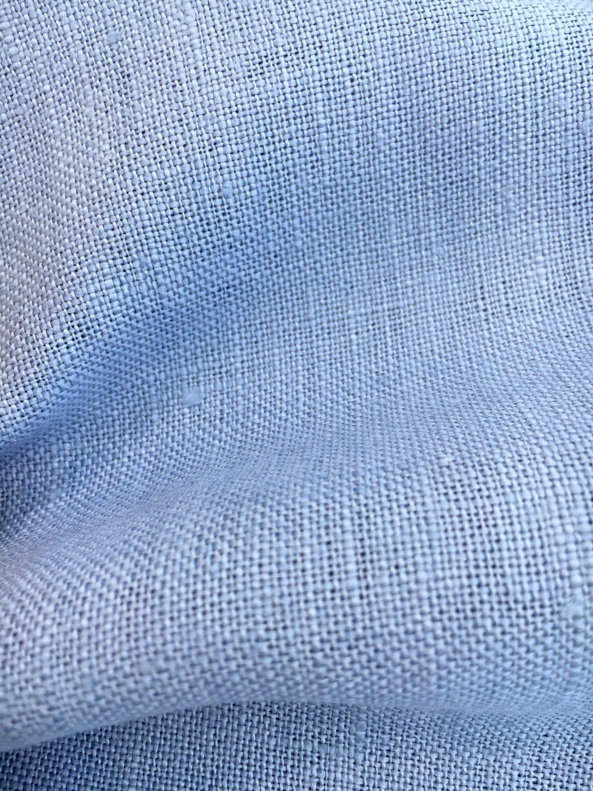 Irish 100% LINEN Fabric BLUE Flax Material Dress Length 1.64 Yard - buklefabrics