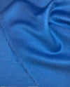 Blue CASHMERE Wool Fabric Heavy Winter Overcoat Material - buklefabrics