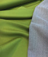 Pure CASHMERE Wool Fabric Green Winter Coat Italian Material - buklefabrics