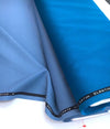 Stretch WOOL Fabric Sky Blue Bi-Stretch Spandex Lycra for Dress Suit - buklefabrics