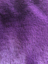 Purple premium quality faux fur fabric - buklefabrics