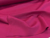 Fuchsia Pink CASHMERE Wool Fabric Heavy Winter Overcoat Material - buklefabrics