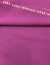 Plum Pink 100% Virgin Wool Fabric Italian Premium Material - buklefabrics