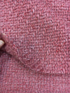 Boucle Tweed WOOL Fabric Dusty Rose Pink Jacket Sewing Material 31" - buklefabrics