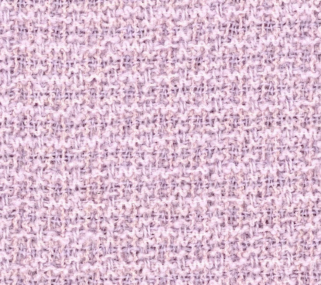 BOUCLE fabric textured Blush Pink Wool Tweed 1.6yd for jacket or dress - buklefabrics