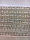 White Beaded 3d Lace Trim Embroidered Iridescent - buklefabrics