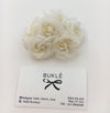 Wedding Dress Bridal SILK Flower Accessory Millinery Hair Pins Brooch Sash - buklefabrics