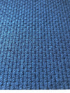 Boucle Fabric Blue Textured Wool Cotton Tweed - buklefabrics