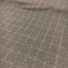 Plaid Check WOOL Fabric Moss Green Windowpane Tweed - buklefabrics