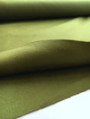 Pure CASHMERE Wool Fabric Green Winter Coat Italian Material - buklefabrics