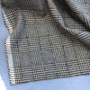 Winter Coat Wool Fabric STRETCH Plaid Check Prince of Wales Houndstooth - buklefabrics