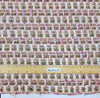 BOUCLE Tweed fabric pink white check cotton dress material - buklefabrics