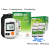 English Guide Sinocare GA-3 Blood Glucose Meter & Test Strips &Lancets Glm Medical Blood Sugar Meter Glucometer Diabetes Tester - buklefabrics