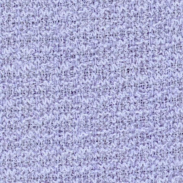 BOUCLE Wool fabric textured Lavender Tweed for jacket dress 1.6yd - buklefabrics