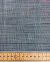 Plaid check WOOL STRETCH fabric grey houndstooth prince of Wales - buklefabrics