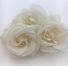 Wedding Dress Bridal SILK Flower Accessory Millinery Hair Pins Brooch Sash - buklefabrics