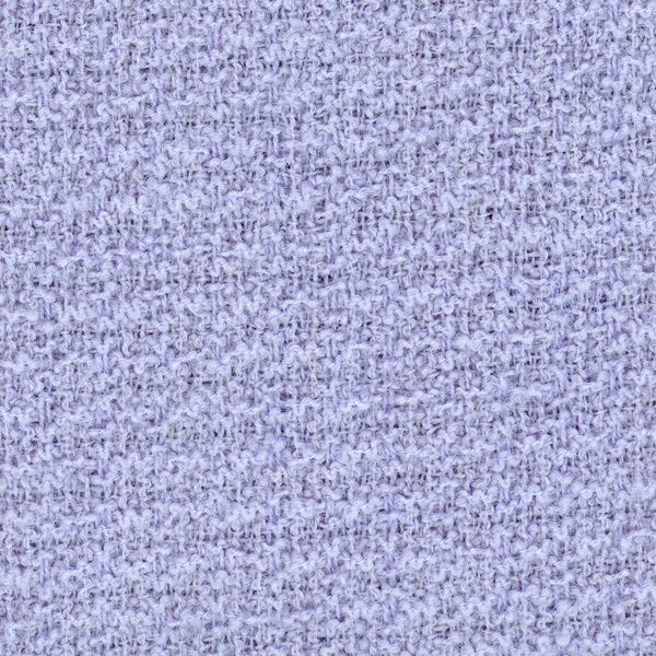 BOUCLE Wool fabric textured Lavender Tweed for jacket dress 1.6yd - buklefabrics