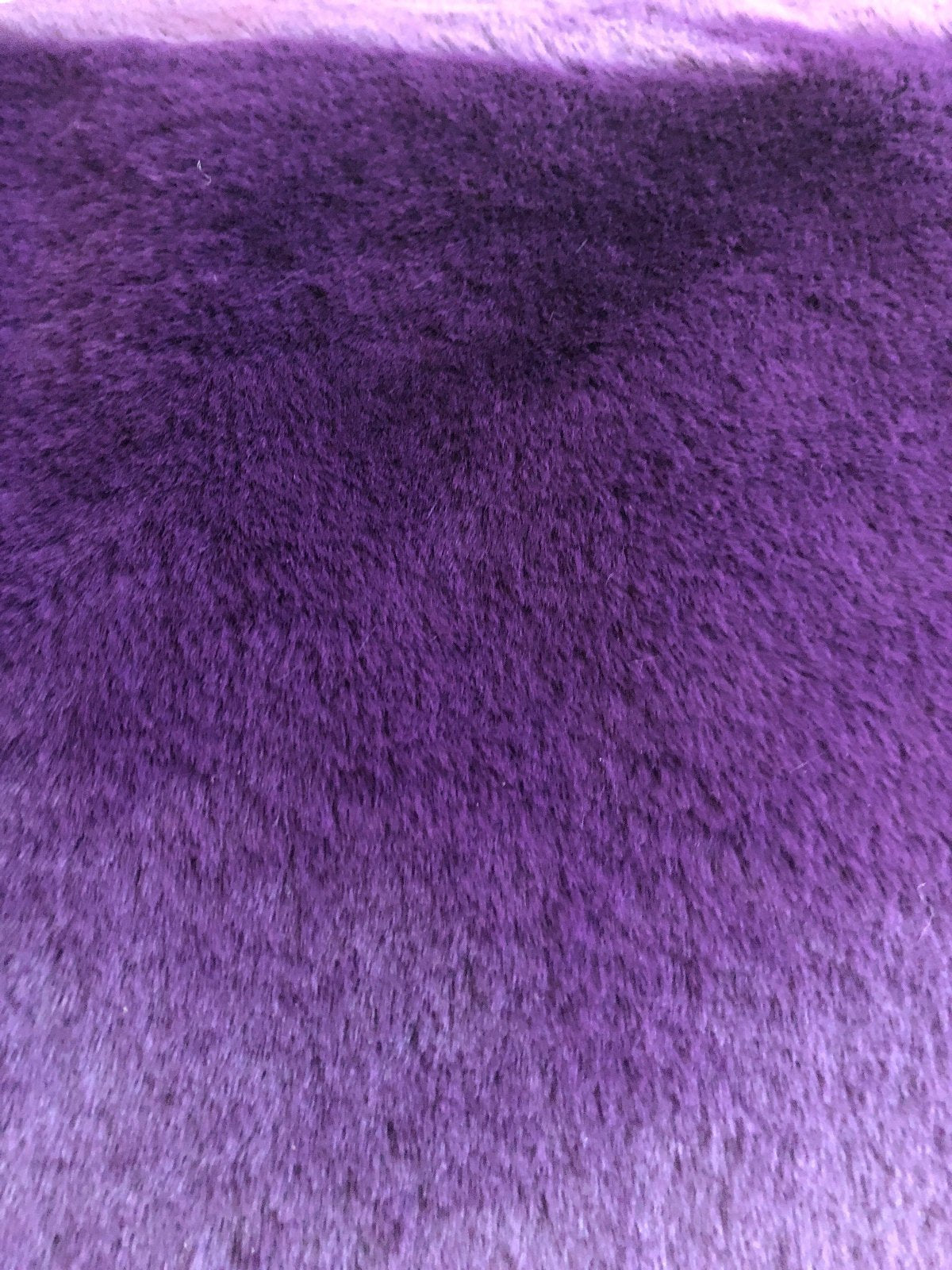 Purple premium quality faux fur fabric - buklefabrics