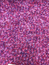 Boucle Tweed Fabric Textured Purple Lilac Soft 100% Wool - buklefabrics