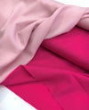 Pure WOOL Fabric Wool Dress Making Fabric Pink Fabric Pink Wool Fabric Soft Wool Italian Fabric - buklefabrics