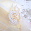 Bridal Hair Flower Hair Pin Silk Flower Bridal Dress Flower Wedding Dress Flower Silk Flower Corsage Bridal Hair Headpiece Silk Rose Flower - buklefabrics