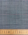 Wool suiting fabric grey plaid prince of Wales check houndstooth stretch material - buklefabrics