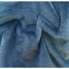 Luxury Faux Fur Fabric Light Blue Premium Quality Material - buklefabrics