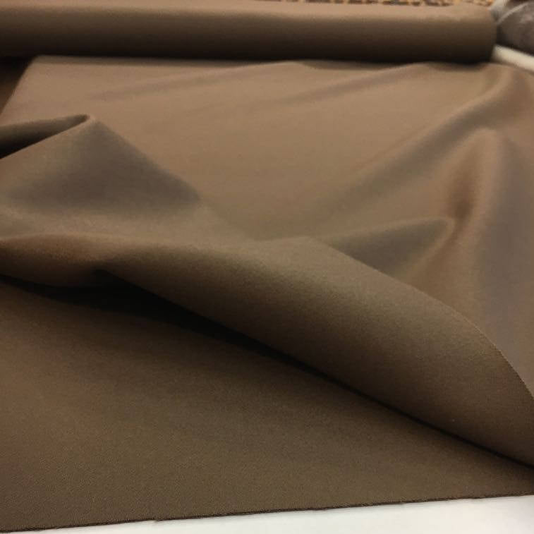 Cashmere Wool Coat Fabric Brown Heavy Quality Winter Material - buklefabrics