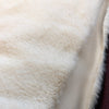 Luxury Faux Fur Fabric Cream Beige Premium Quality Material - buklefabrics