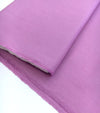 100% IRISH Linen Fabric Soft Lilac Dress Shirt Flax Material - buklefabrics