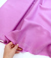 Lilac LINEN fabric VALENTINO pure flax lightweight sewing material - buklefabrics