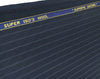 Fine 100% WOOL Fabric Striped Navy Blue Super 180 Suit Material - buklefabrics