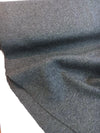 Coat Wool Fabric Grey Melton Material Italian Quality Winter Cloth - buklefabrics